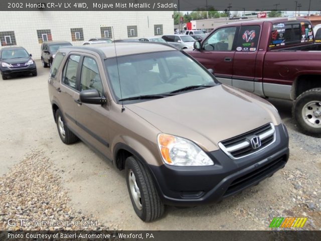 2002 Honda CR-V LX 4WD in Mojave Mist Metallic