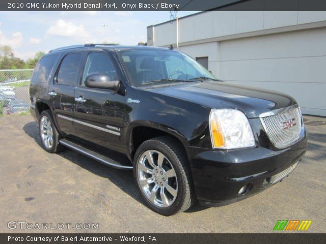 2010 GMC Yukon Hybrid Denali 4x4 in Onyx Black