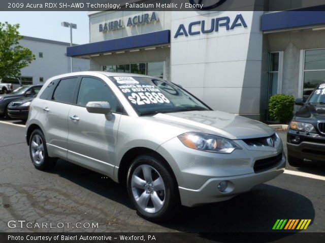 2009 Acura RDX SH-AWD Technology in Palladium Metallic