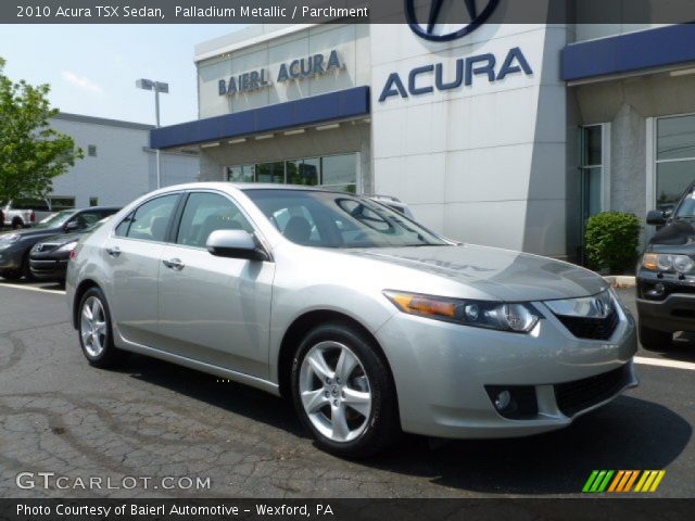 2010 Acura TSX Sedan in Palladium Metallic