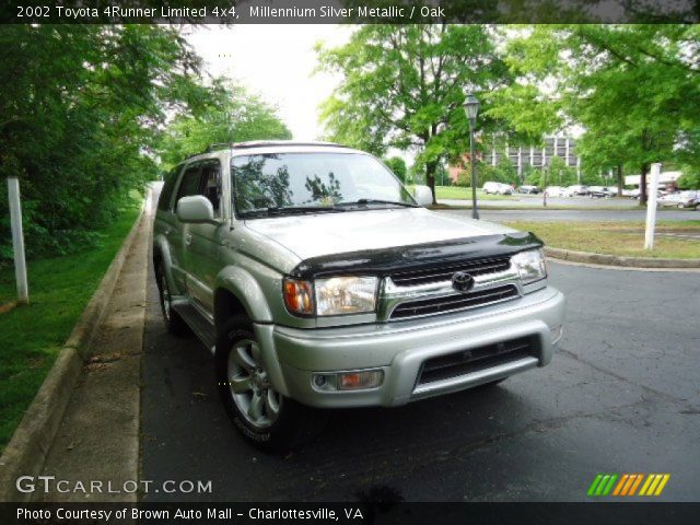 2002 Toyota 4Runner Limited 4x4 in Millennium Silver Metallic