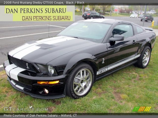 2008 Ford Mustang Shelby GT500 Coupe in Black