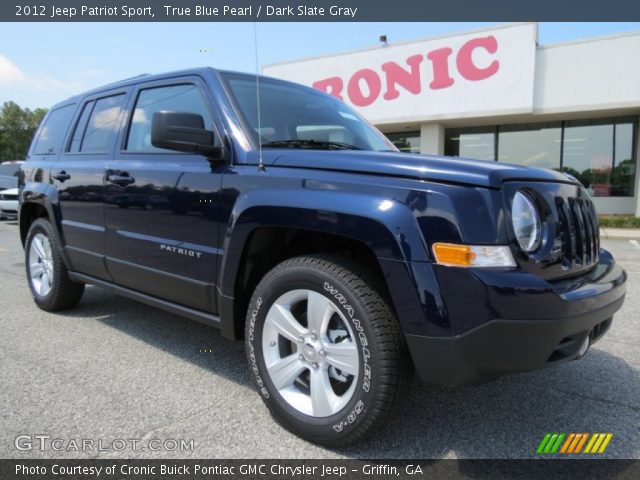 2012 Jeep Patriot Sport in True Blue Pearl