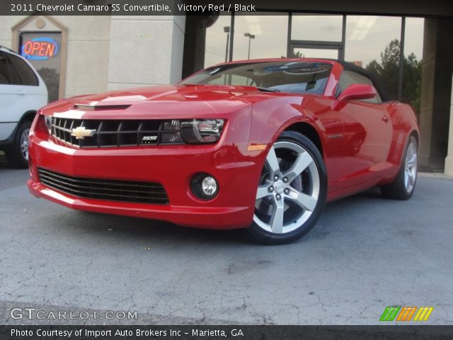 2011 Chevrolet Camaro SS Convertible in Victory Red