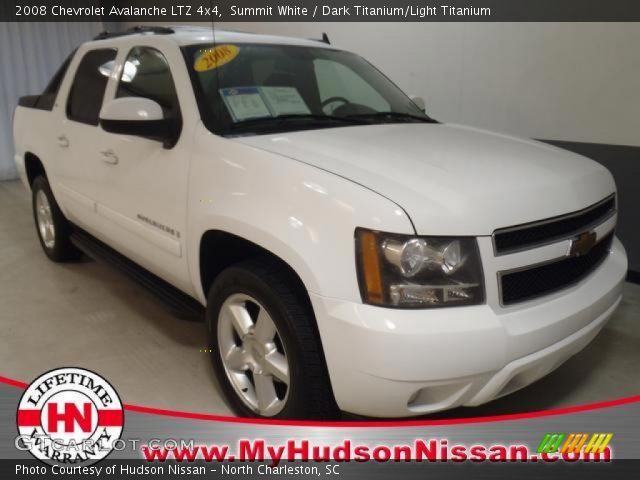 2008 Chevrolet Avalanche LTZ 4x4 in Summit White