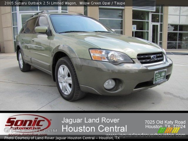 2005 Subaru Outback 2.5i Limited Wagon in Willow Green Opal