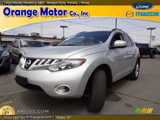 2009 Nissan Murano S AWD in Brilliant Silver Metallic