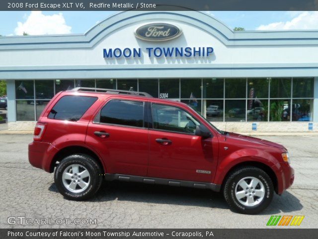2008 Ford Escape XLT V6 in Redfire Metallic