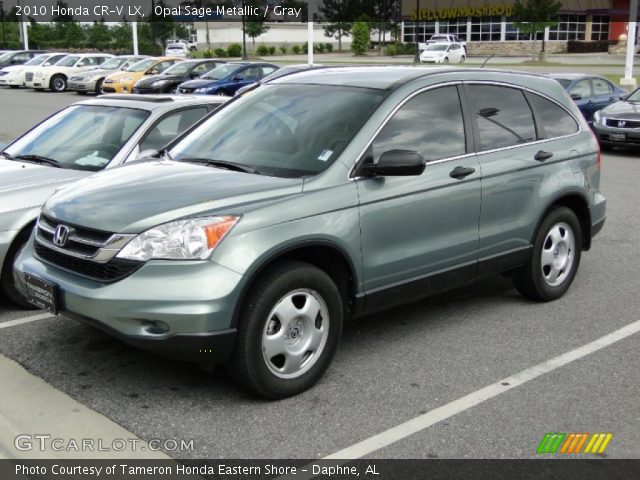 2010 Honda CR-V LX in Opal Sage Metallic
