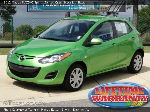 2012 Mazda MAZDA2 Sport in Spirted Green Metallic