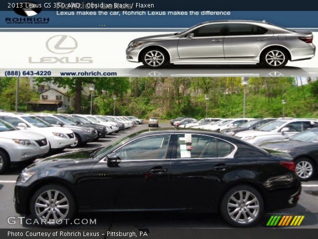 2013 Lexus GS 350 AWD in Obsidian Black