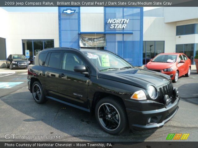 2009 Jeep Compass Rallye in Brilliant Black Crystal Pearl