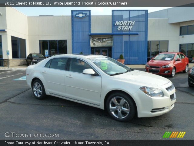 2011 Chevrolet Malibu LT in White Diamond Tricoat