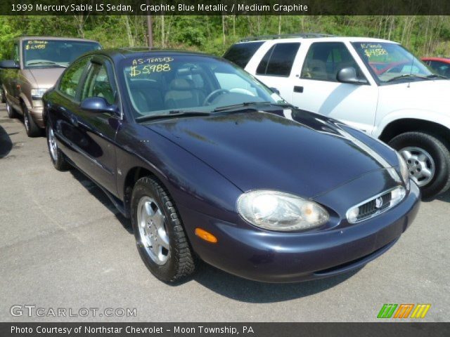 1999 Mercury Sable LS Sedan in Graphite Blue Metallic
