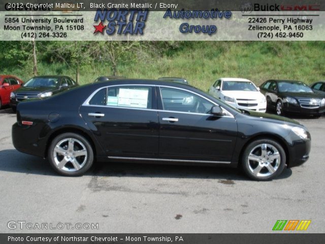 2012 Chevrolet Malibu LT in Black Granite Metallic
