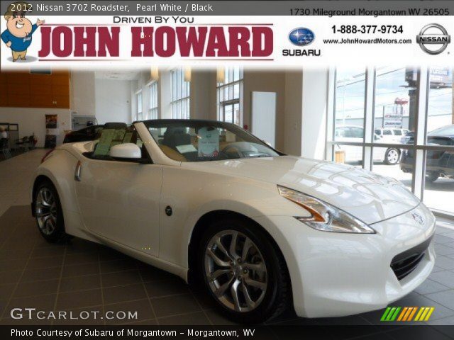 2012 Nissan 370Z Roadster in Pearl White