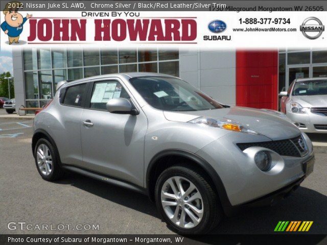 2012 Nissan Juke SL AWD in Chrome Silver