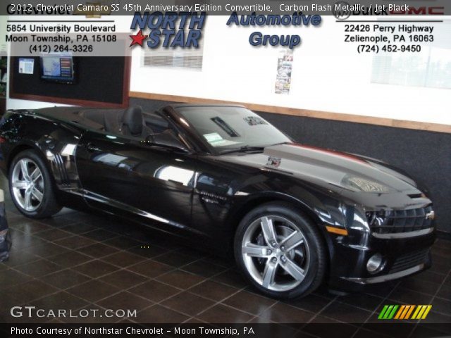 2012 Chevrolet Camaro SS 45th Anniversary Edition Convertible in Carbon Flash Metallic