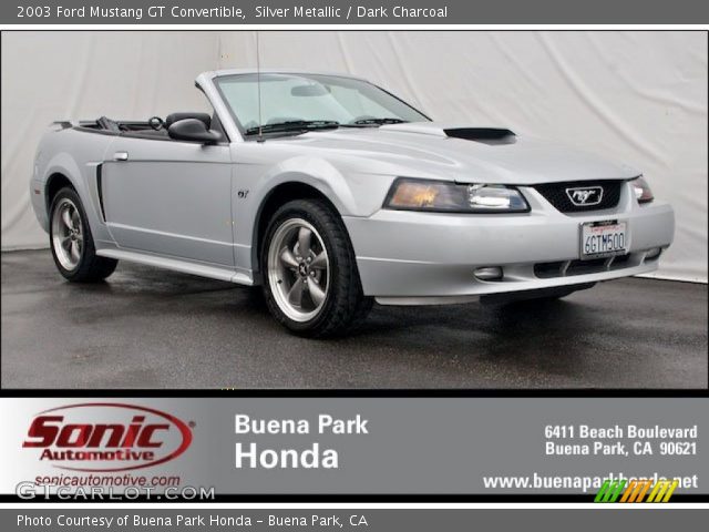 2003 Ford Mustang GT Convertible in Silver Metallic