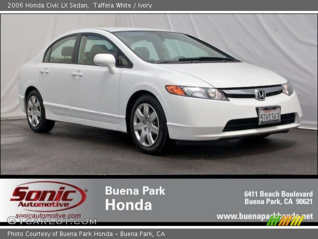 2006 Honda Civic LX Sedan in Taffeta White