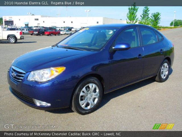 2010 Hyundai Elantra GLS in Regatta Blue