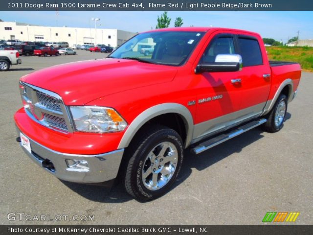 2011 Dodge Ram 1500 Laramie Crew Cab 4x4 in Flame Red
