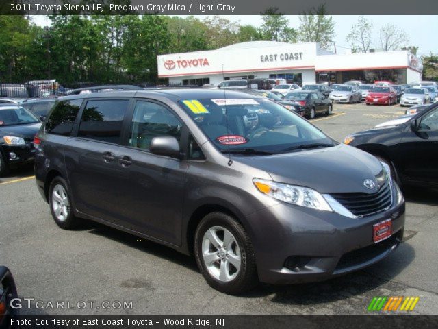 2011 Toyota Sienna LE in Predawn Gray Mica