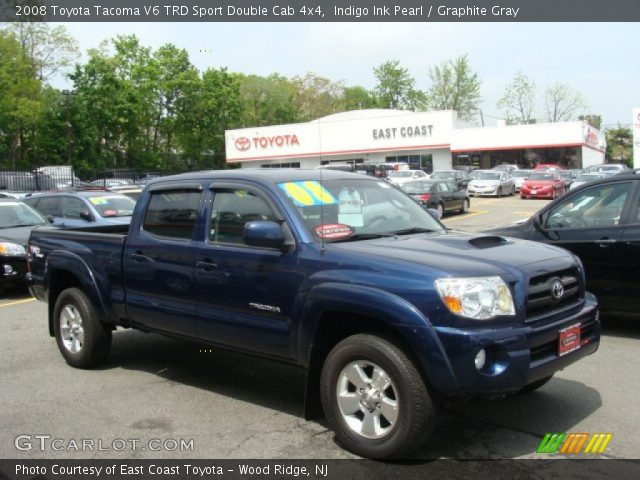 2008 Toyota Tacoma V6 TRD Sport Double Cab 4x4 in Indigo Ink Pearl