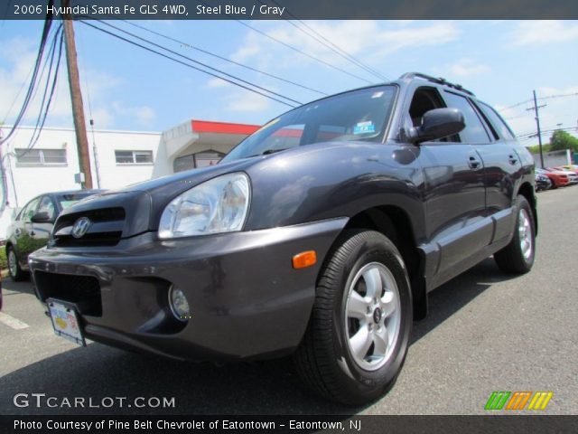 2006 Hyundai Santa Fe GLS 4WD in Steel Blue