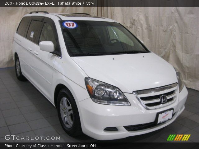 2007 Honda Odyssey EX-L in Taffeta White