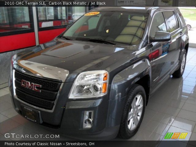 2010 GMC Terrain SLE in Carbon Black Metallic