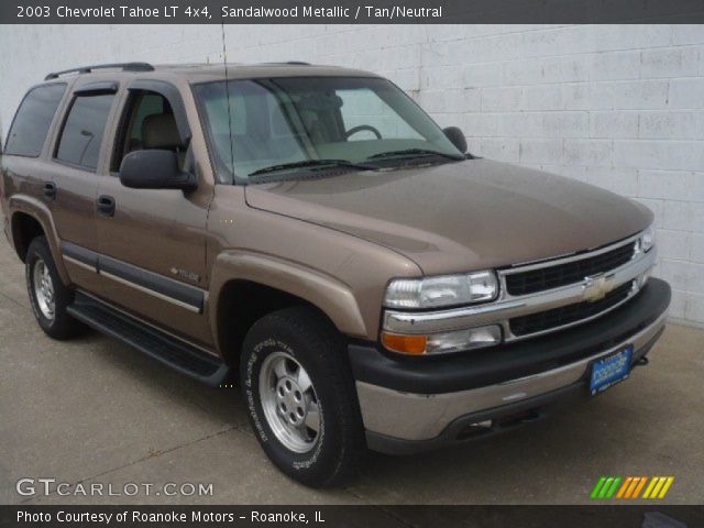 2003 Chevrolet Tahoe LT 4x4 in Sandalwood Metallic