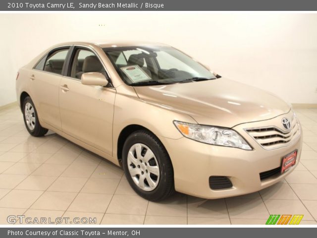 2010 Toyota Camry LE in Sandy Beach Metallic