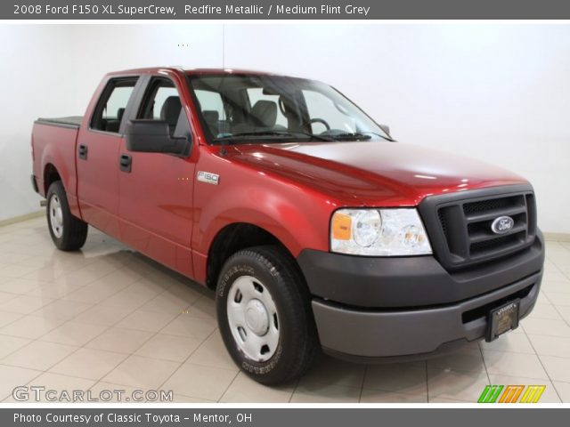 2008 Ford F150 XL SuperCrew in Redfire Metallic