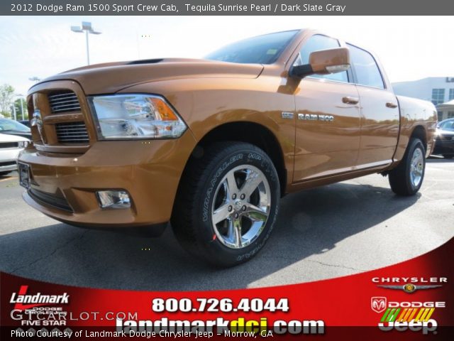 2012 Dodge Ram 1500 Sport Crew Cab in Tequila Sunrise Pearl