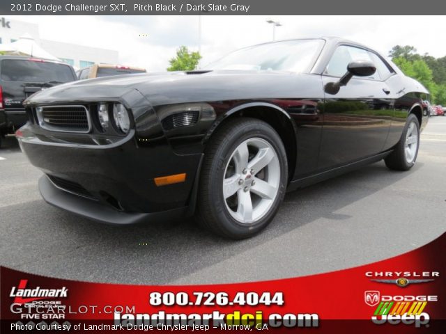 2012 Dodge Challenger SXT in Pitch Black