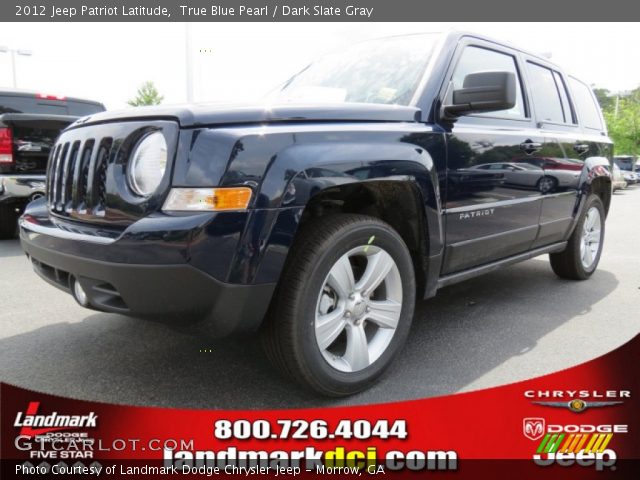 2012 Jeep Patriot Latitude in True Blue Pearl