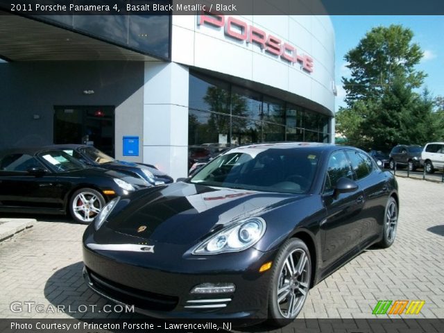 2011 Porsche Panamera 4 in Basalt Black Metallic