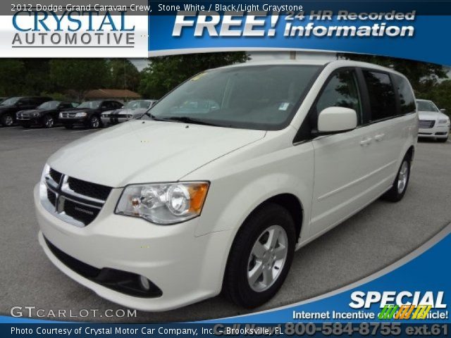 2012 Dodge Grand Caravan Crew in Stone White