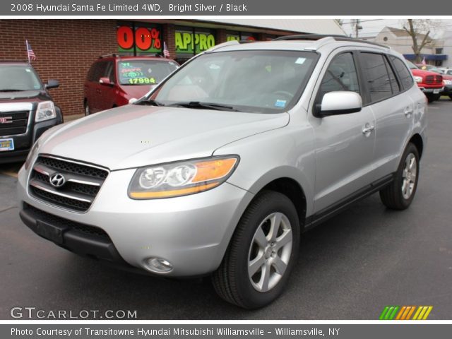 2008 Hyundai Santa Fe Limited 4WD in Bright Silver