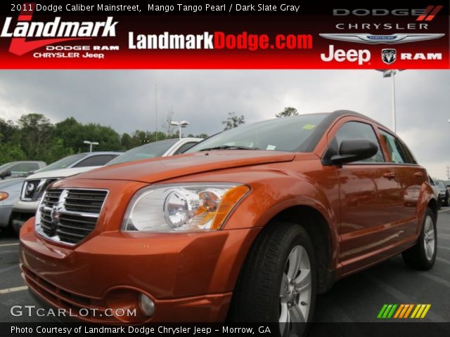 2011 Dodge Caliber Mainstreet in Mango Tango Pearl