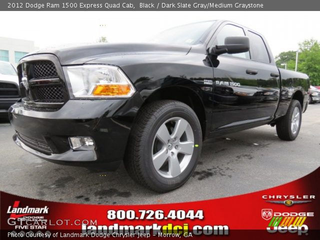 2012 Dodge Ram 1500 Express Quad Cab in Black