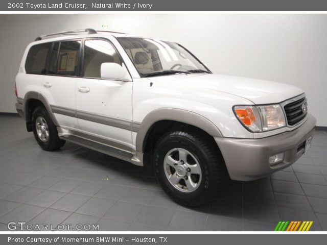 2002 Toyota Land Cruiser  in Natural White