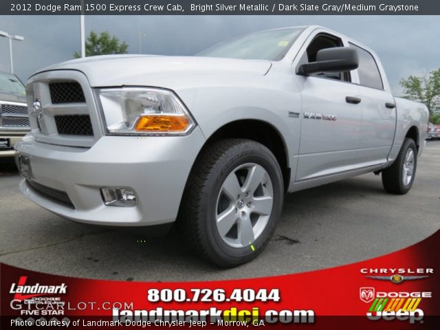 2012 Dodge Ram 1500 Express Crew Cab in Bright Silver Metallic