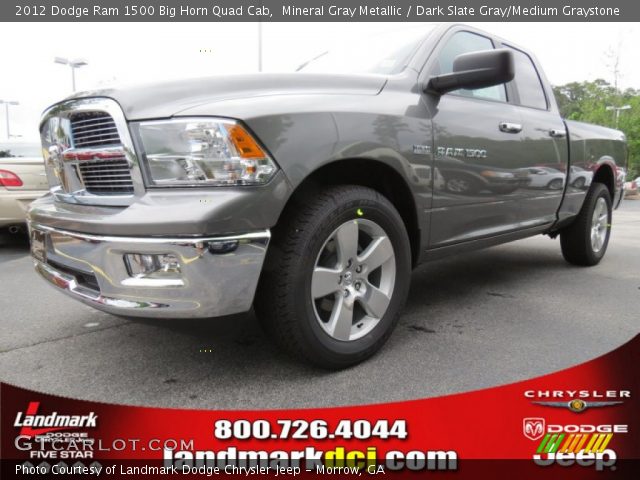 2012 Dodge Ram 1500 Big Horn Quad Cab in Mineral Gray Metallic