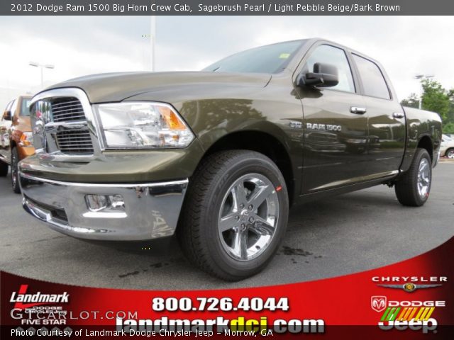 2012 Dodge Ram 1500 Big Horn Crew Cab in Sagebrush Pearl