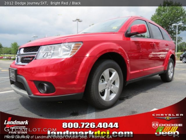 2012 Dodge Journey SXT in Bright Red