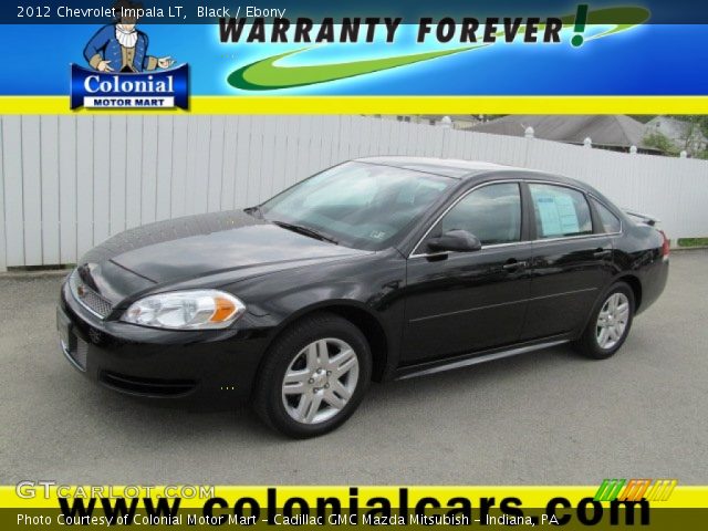 2012 Chevrolet Impala LT in Black