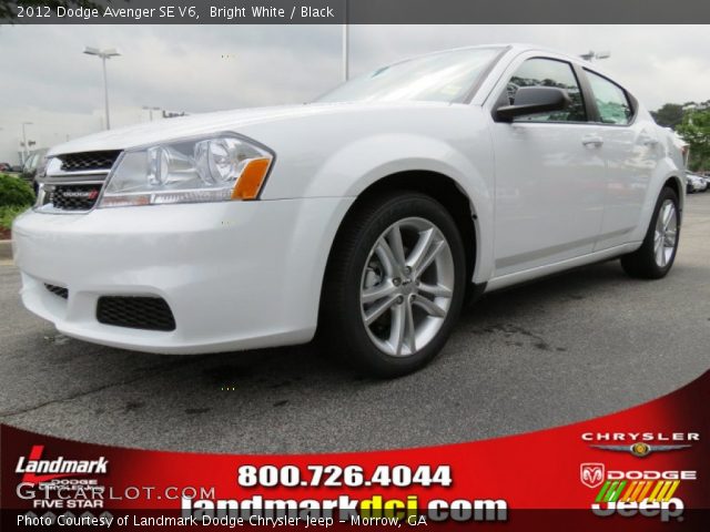 2012 Dodge Avenger SE V6 in Bright White