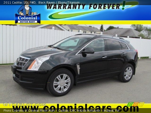 2011 Cadillac SRX FWD in Black Raven